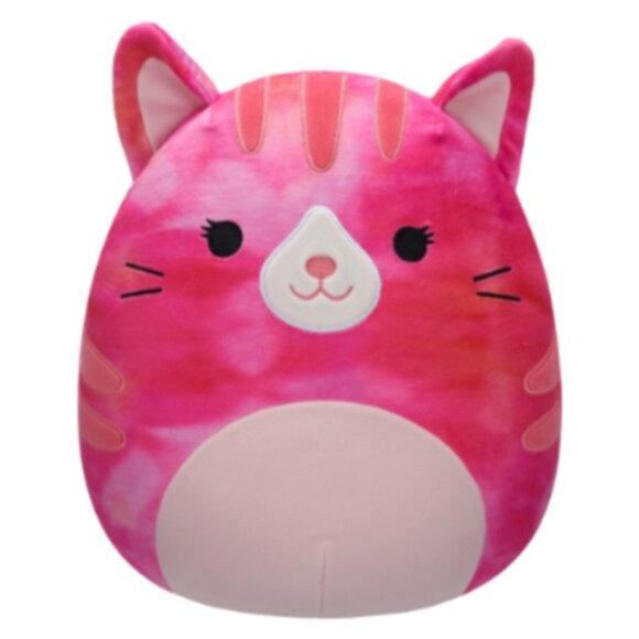Squishmallows Original - Claudella the Pink Tie-Dye Cat - 12 Inch  Plush  BNWT - Picture 1 of 3